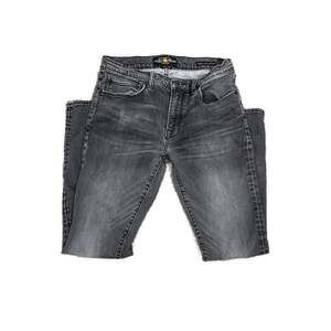 Lucky Brand Rebel Super‎ Skinny Jeans, Gray Washed Denim, Size 32x32